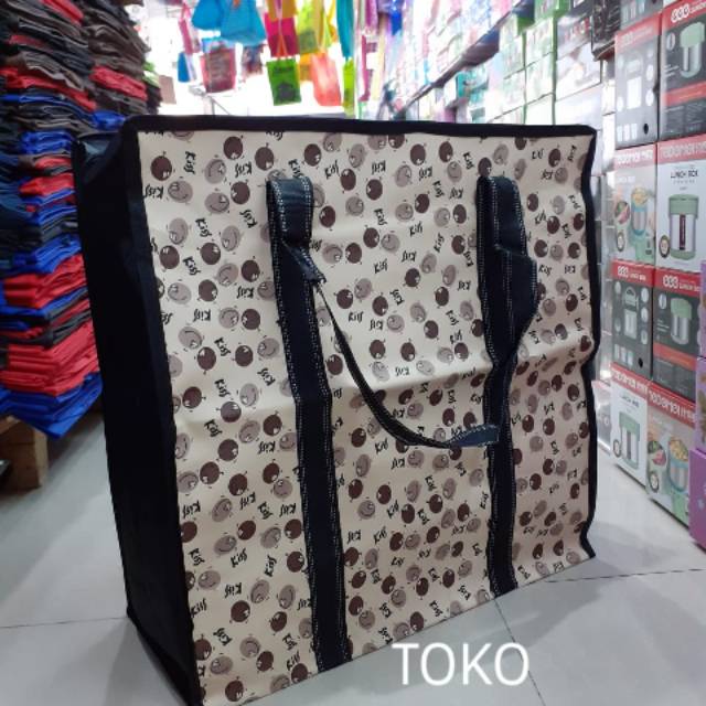 TAS BAHAN TERPAL (TANGGUNG TINGGI) UKURAN.49 X 47 X 20.