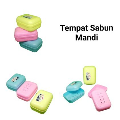 TEMPAT SABUN MANDI BATANG / KOTAK SABUN / DISPENSER SABUN