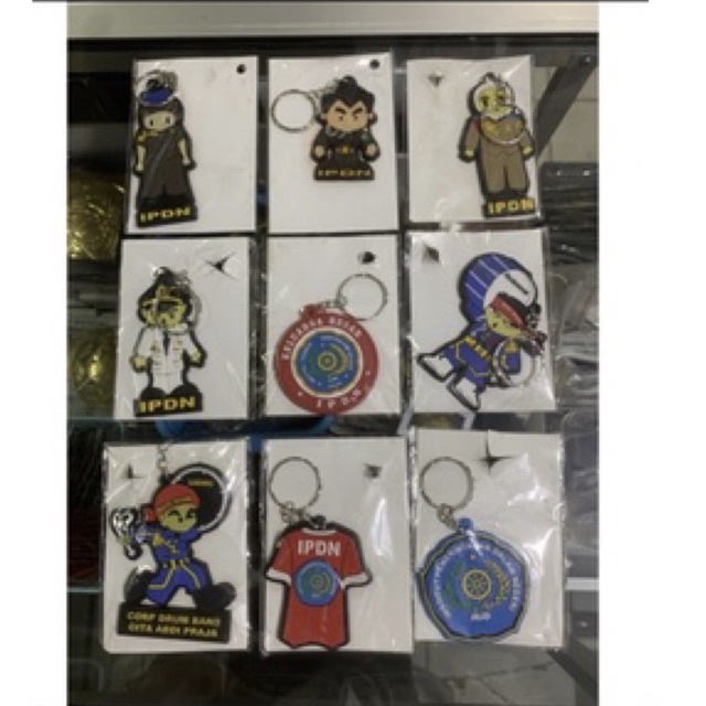 Gantungan Kunci Karet IPDN by Sanjaya