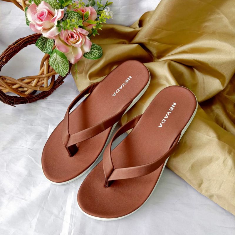 Sandal Japit Wanita Nevada/Sendal Wanita Terbaru Sandal Cantik N02