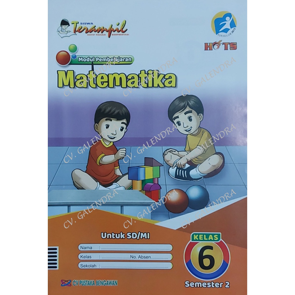 LKS Matematika SD/MI Kls 6 - Terampil Semester 2