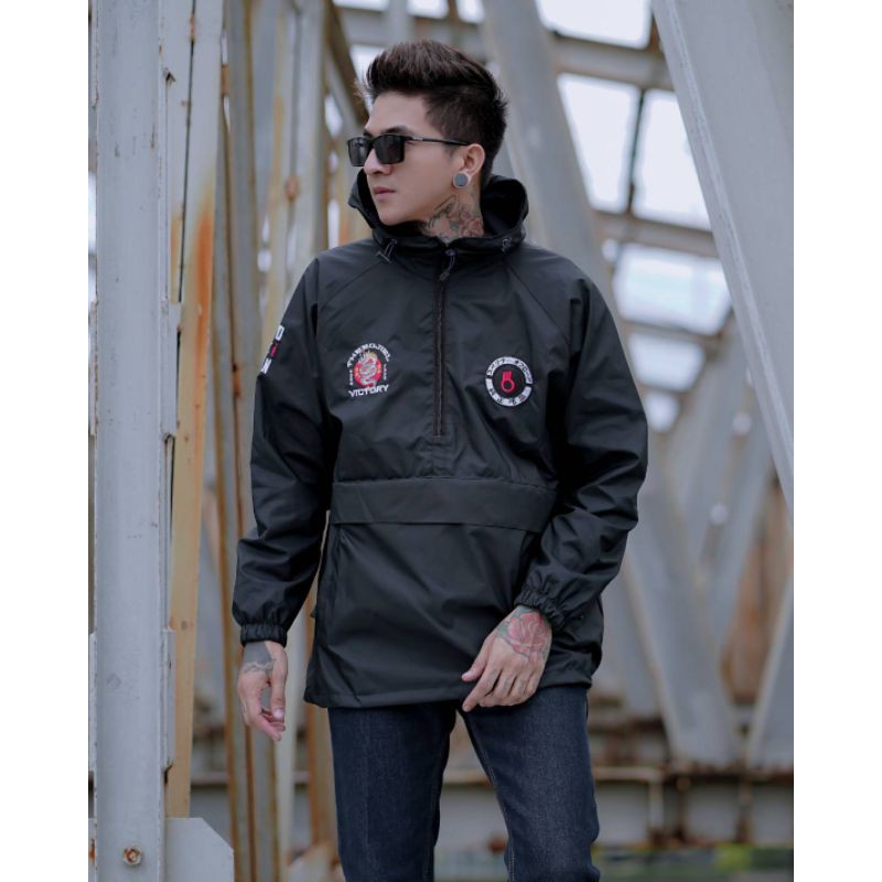 JAKET PRIA - JAKET CAGOULE THE BOJIEL -JAKET CAGOULE WNKL341 -JAKET CASUAL PRIA -COUGLE JAPAN DRAGON