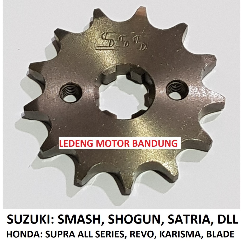 SSS Gear Depan Susuki Smash Shogun Supra X 125 Karisma Blade Revo Gir Front Racing