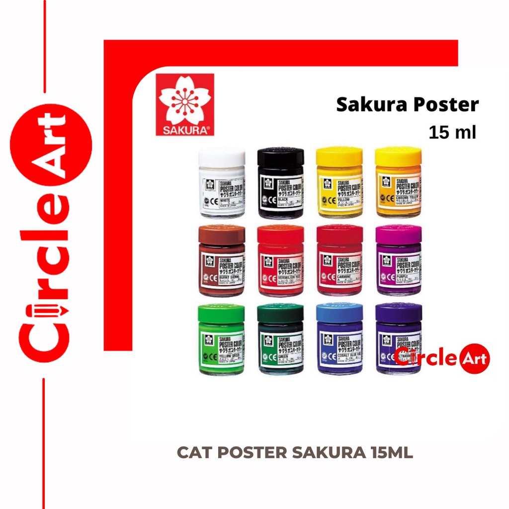 

Cat Poster Sakura 15ml / Sakura poster colour Part 1