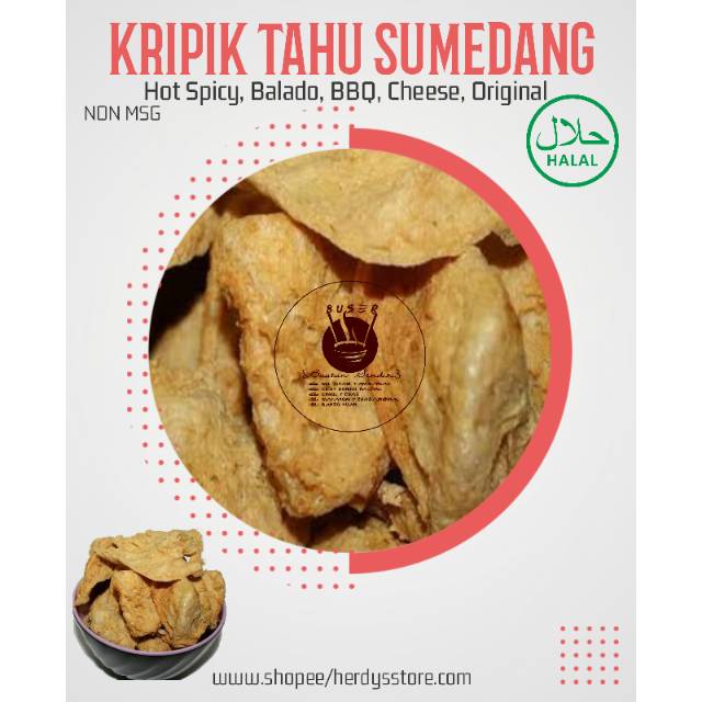 

Keripik Tahu Sumedang/Tahu Walik