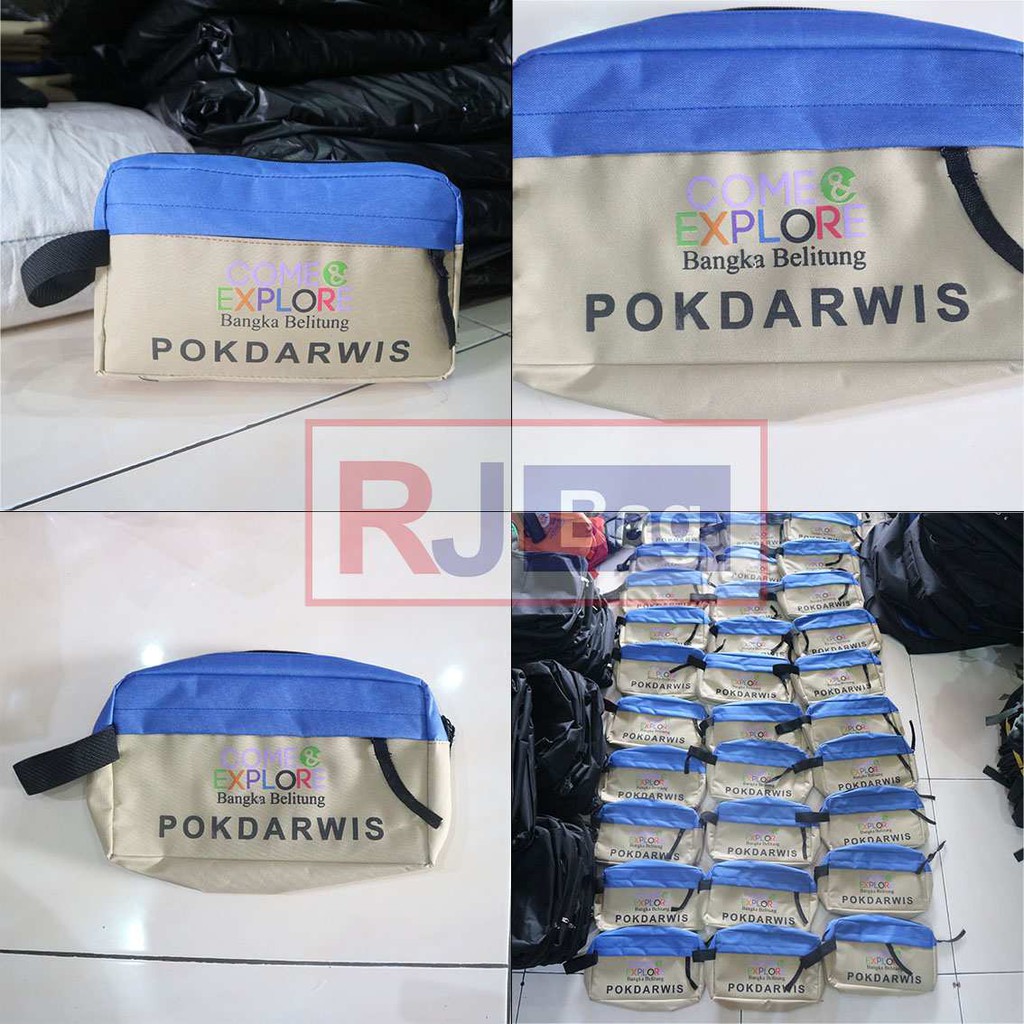 Tas Selempang Kecil Grosir Ransel Custom Termurah Sablon Tas Travel Pouch Bangka Ransel Seminar Tour Murah Keren Formal