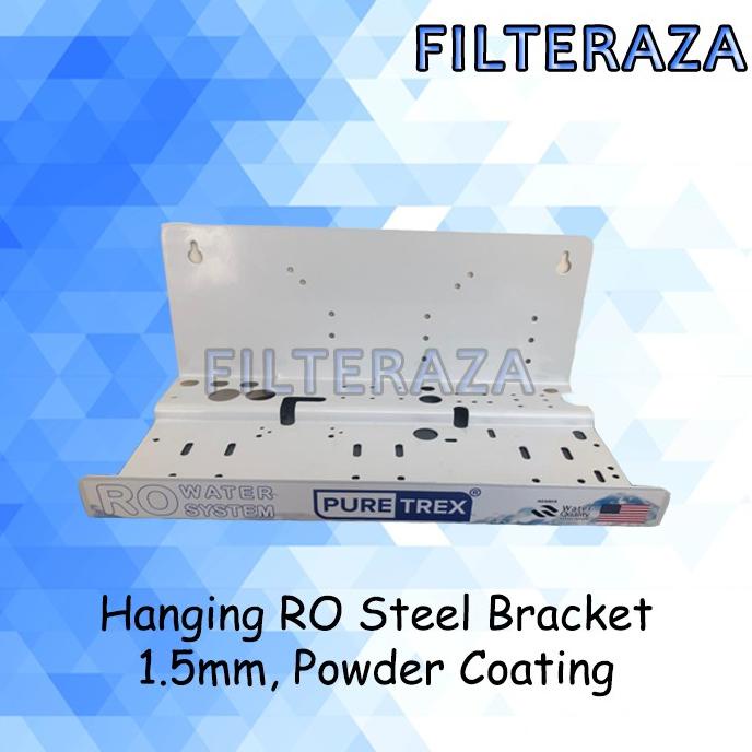 Hanging Ro Steel Bracket Rangka Besi Mesin Reverse Osmosis 10 Inch