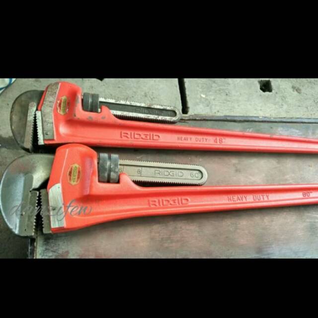 Kunci Pipa RIDGID Pipe Wrench 60 Inch Steel Handle - Kunci Pipa 60 inch Air Ledeng PDAM Plumbing Etc