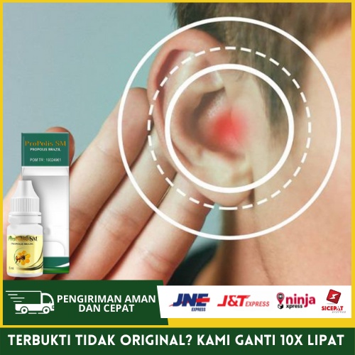 Obat Bisul Di Dalam Telinga, Benjolan di Telinga, Telinga Nyeri / Sakit Dengan Obat Tetes Propolis S