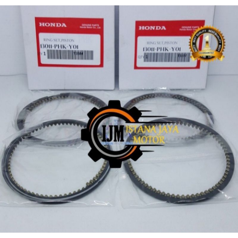 RING PISTON ATAU RING SEHER SET HONDA NEW CRV GEN 2 CRV GEN2 2002-2006 ASLI