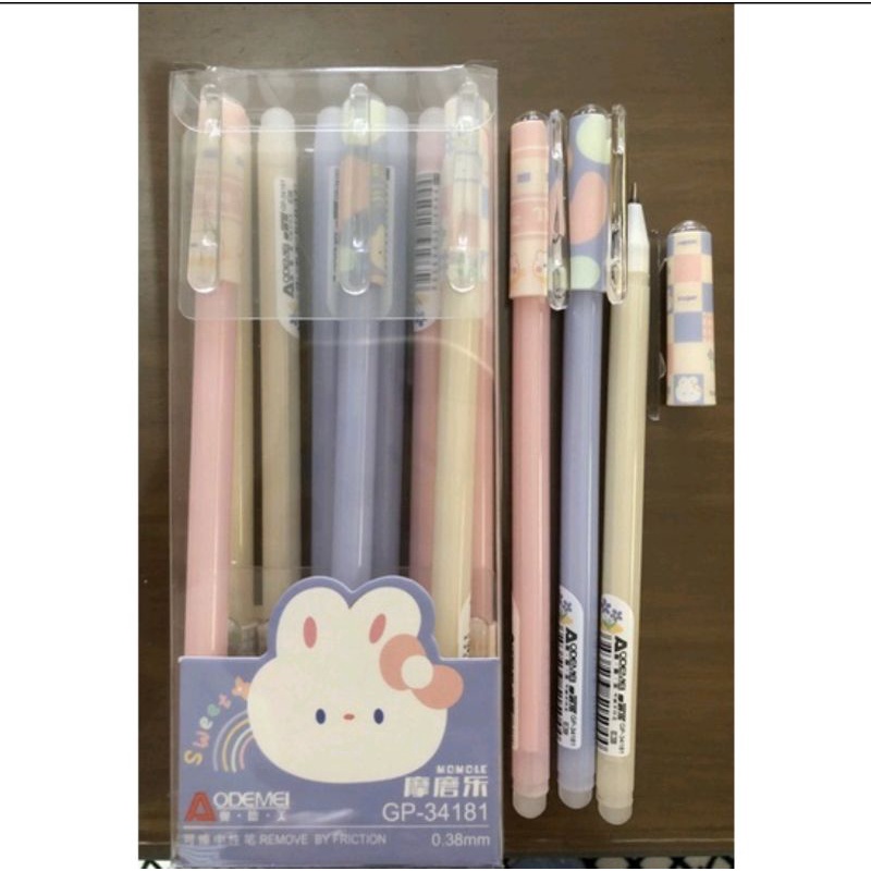 

SALEEE Pulpen Bisa Di hapus || Pulpen Penghapus isi 12pcs|| Random Girl dan Boy