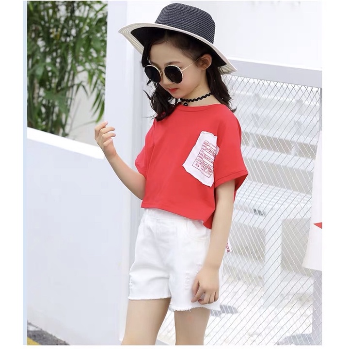 babyfit [3-8thn] STOBERIED celana jeans pendek hotpants anak perempuan import jx-0116r