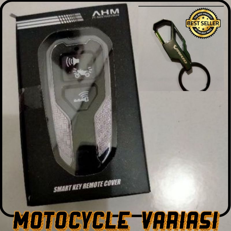 PAKET GANTUNGAN KUNCI DAN COVER REMOTE VARIO 160 2022 ORIGINAL AHM-2