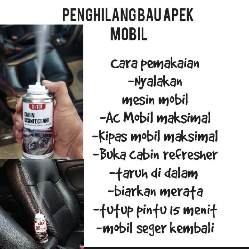 Penyegar udara mobil / Fogging Mobil / Penghilang bau apek mobil / penyejuk udara ruangan