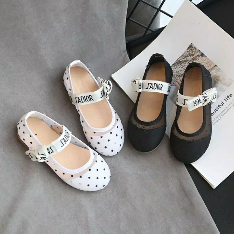sepatu anak/sepatu dior anak/sepatu flat shoes anak