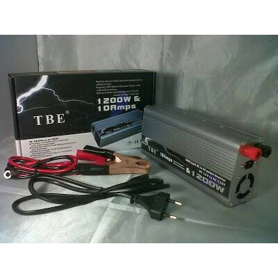 TBE Inverter 1200Watt + Charger,Inverter TBE 1200 watt+charger bagus