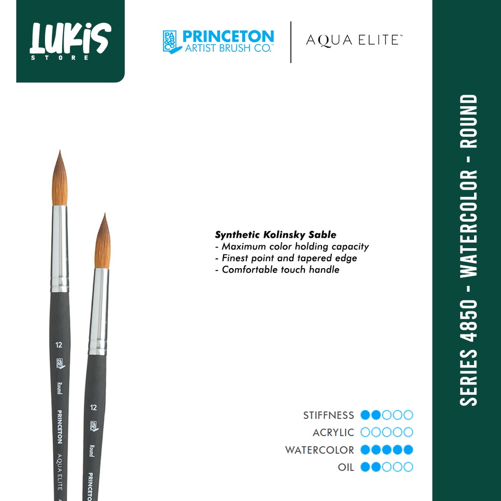 

Princeton Elite Synthetic Round - P4850R
