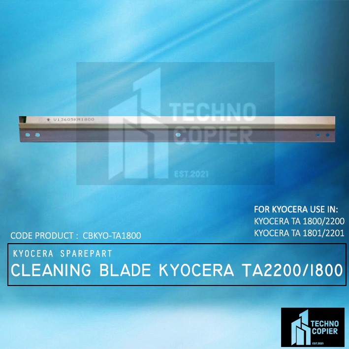 CLEANING BLADE KYOCERA TASKALFA TA 1800 2200 1801 2201 WIPER FOTOCOPY KYOCERA