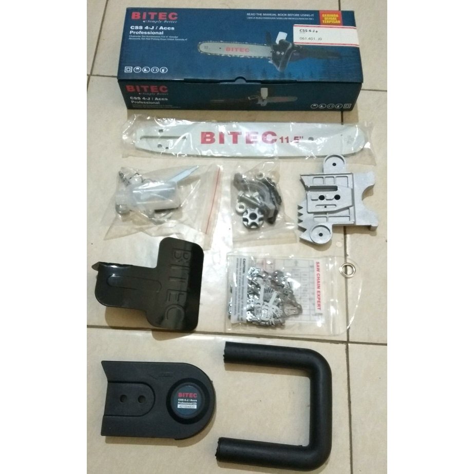 Converter Adaptor Gergaji Potong Kayu Chainsaw Gerinda Tangan Bitec