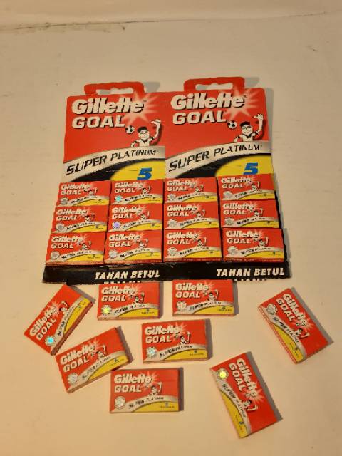 Gillette Goal Super Platinum isi 5