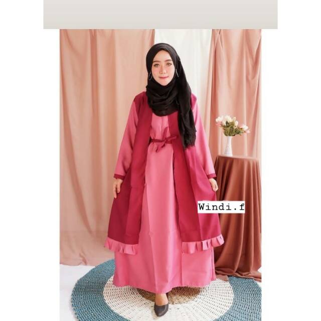 Sabyan amelia / gamis sabyan / gamis murah / gamis syari / gamis remaja