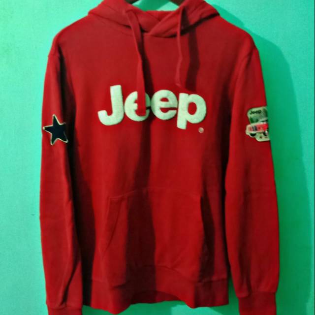 Hoodie Jeep jaket pria