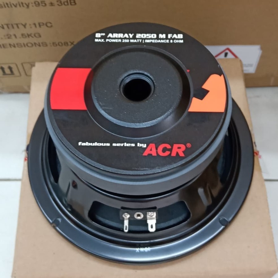 Speaker ACR 8in 8 Inch 2050M Fab Array Fabulous 250 watt Midrange 8 ohm