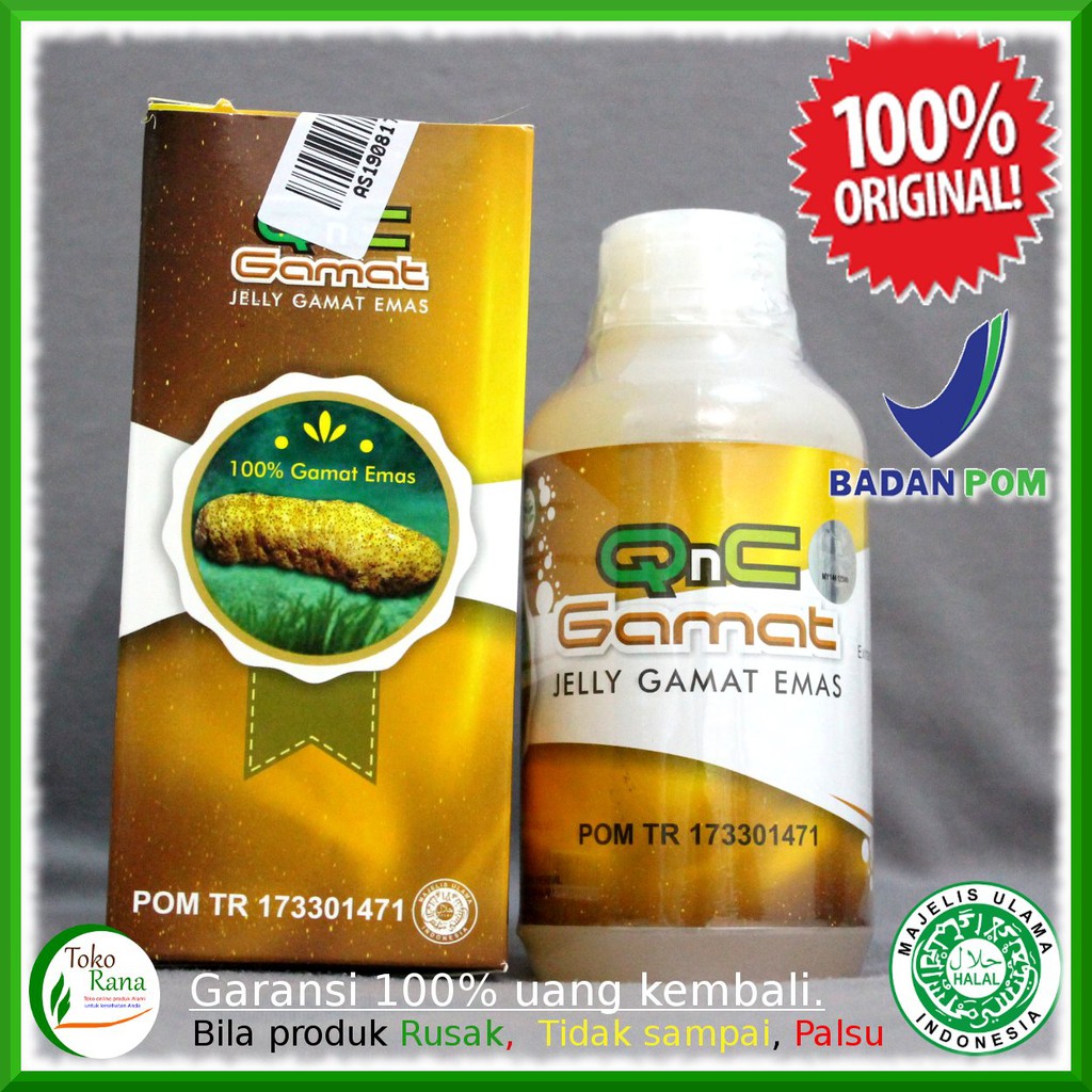 Q N C Jelly Gamat Obat Multi Khasiat 100 Original Asli Bisa Cod Indonesia