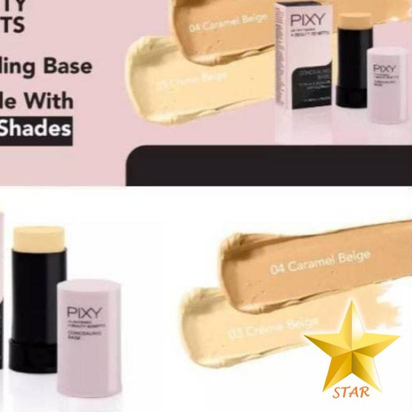 ✽ ORIGINAL Pixy 4 Beauty Benefits Concealing Base Concealer 9 gr ◊
