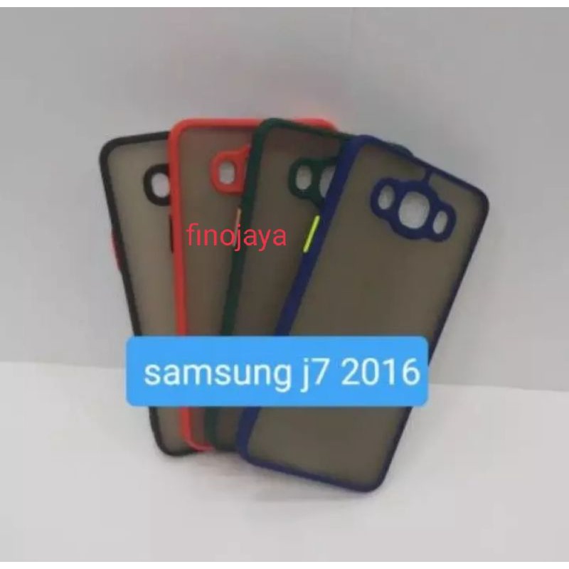 Case Aero My Choice Samsung J7 2016 Silikon Dove Pelindung Camera