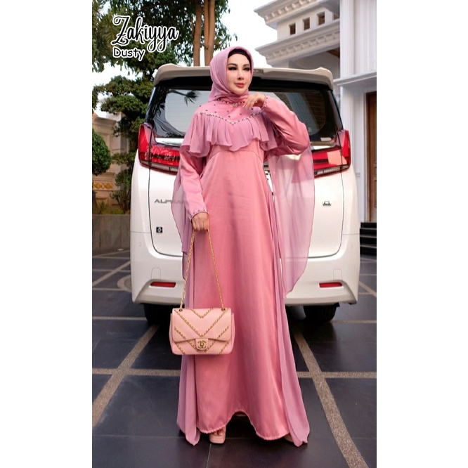 GAMIS PESTA KONDANGAN ZAKIYYA DRESS SERAGAMAN