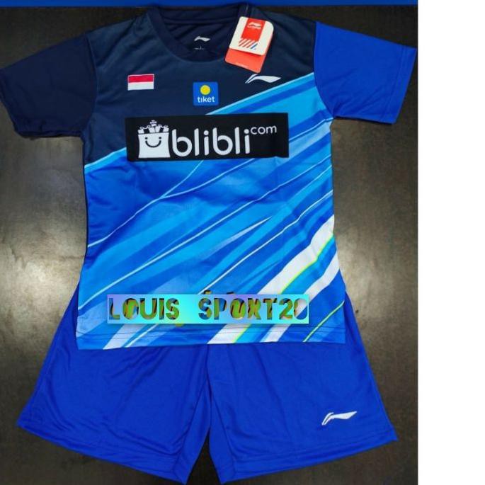 (HARGA GROSIR) BAJU BADMINTON ANAK ANAK/ SETELAN ANAK JERSEY BULUTANGKIS LINING บ