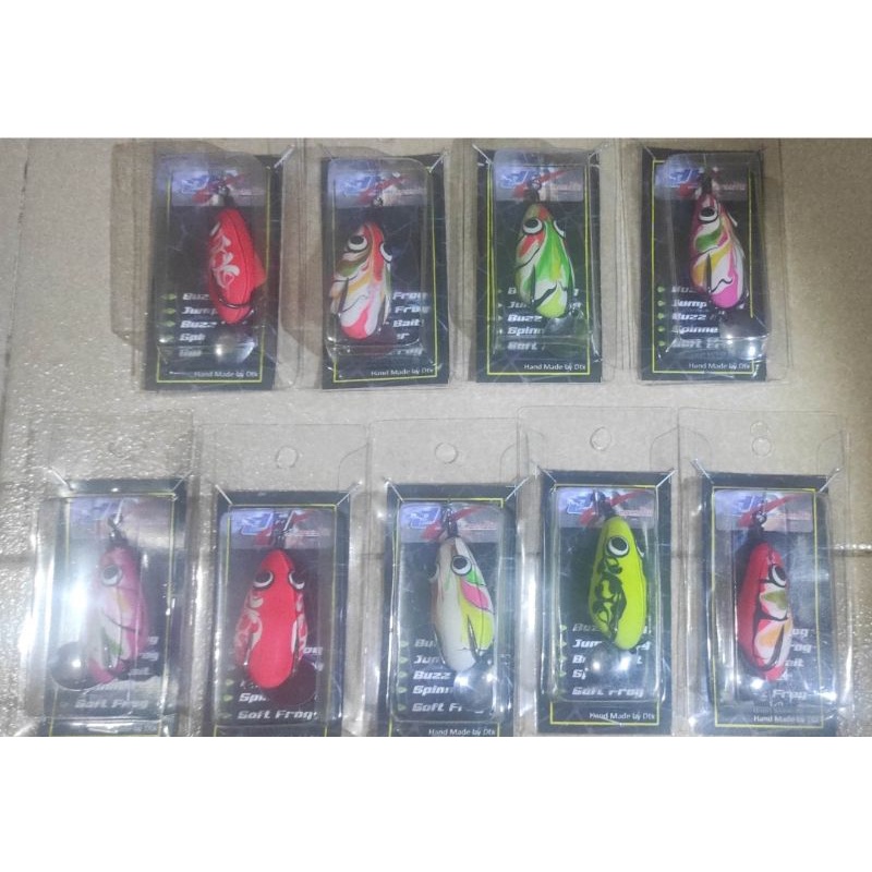 Soft Frog Sinking/Tenggelam/dtx lure