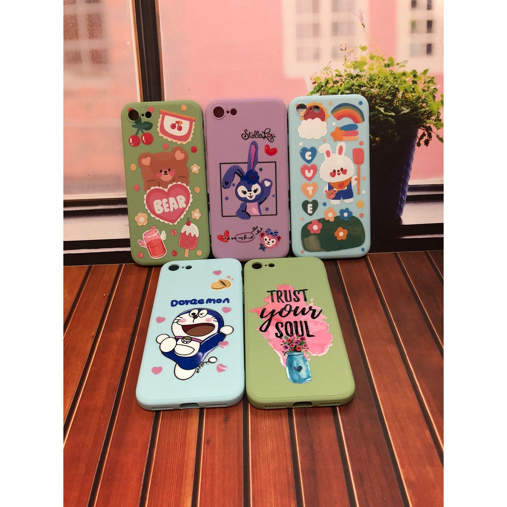 CASE MOTIF APPLE IPHONE 7 CASE CANDY FULL MOTIF , CASING MOTIF IPHONE 7