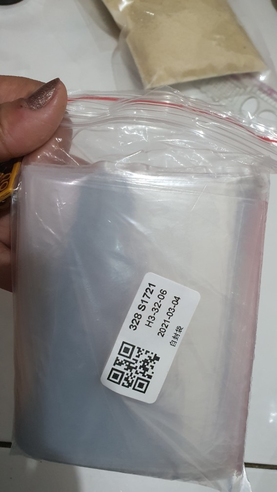 100pcs Kantong Plastik Ziplock Transparan Dengan Zip Lock