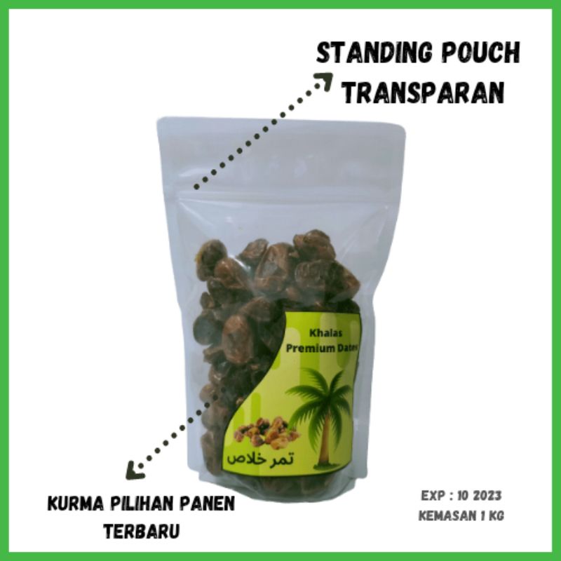 

Kurma Khalas 1 Kg Kering Manis Lembut Oleh - Oleh Haji dan Umroh