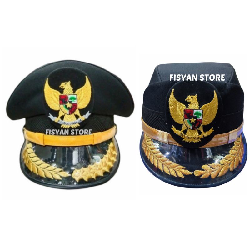 Topi Pet Camat | Topi Pet PDU Camat | Topi Camat Padi Kapas