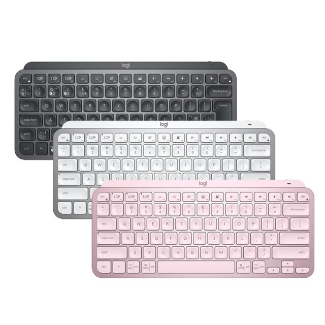 Logitech MX Keys Mini Keyboard Wireless Bluetooth Backlit Original Garansi 1 Tahun