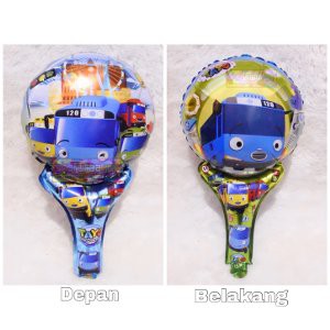 Promo Balon Foil Stick pentung Karakter Bus Tayo kartun anak Berkualitas