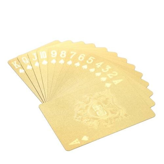 Kartu Remi Emas seri gold Poker Cards bukan uno tarot