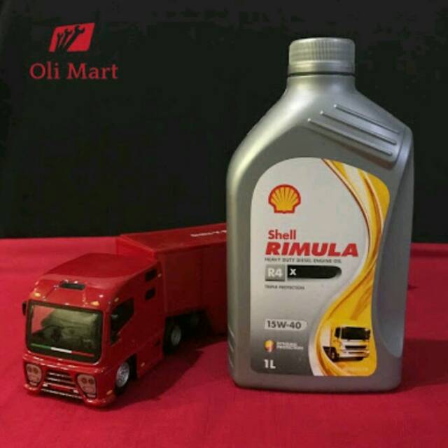 Oli mesin shell Rimula RX 4