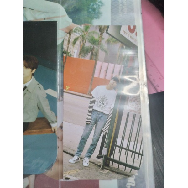 Seventeen Bookmark Henggarae Hana Wonwoo Net Ver. Jeonghan Jun