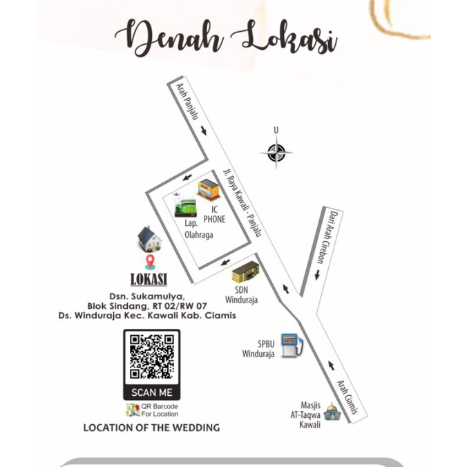 Tambahan Denah lokasi