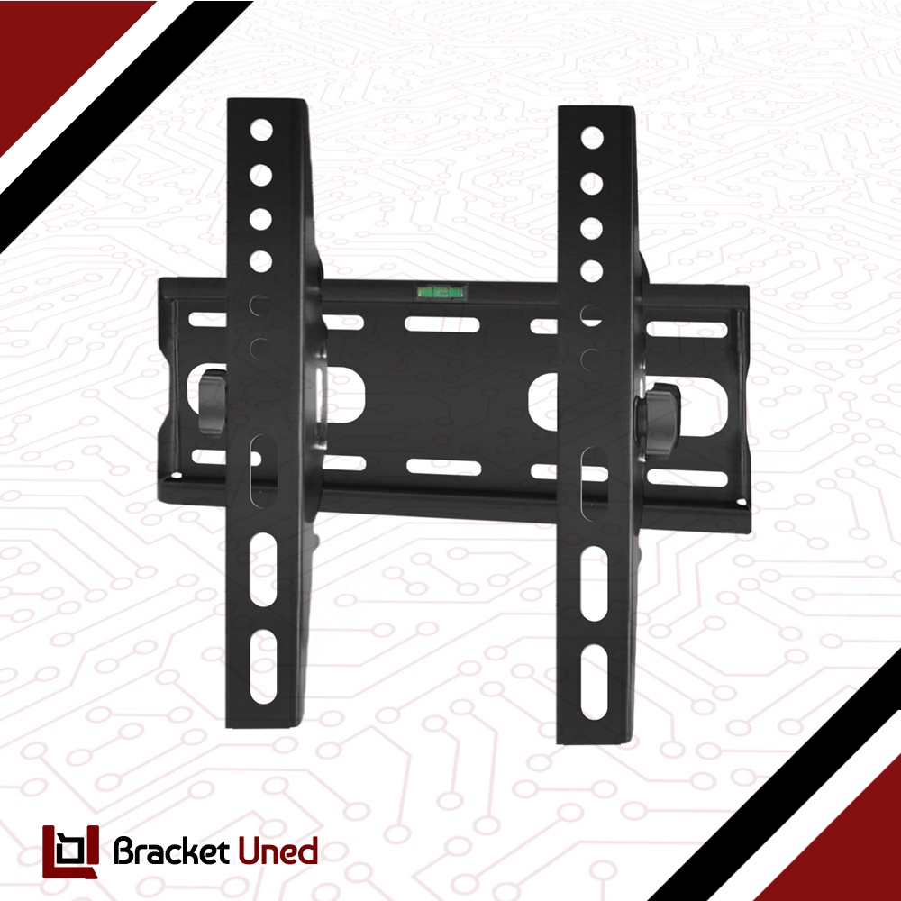 Bracket Braket Breket TV LED LCD Adjustable 14 - 42 Inci Fleksibel Waterpass