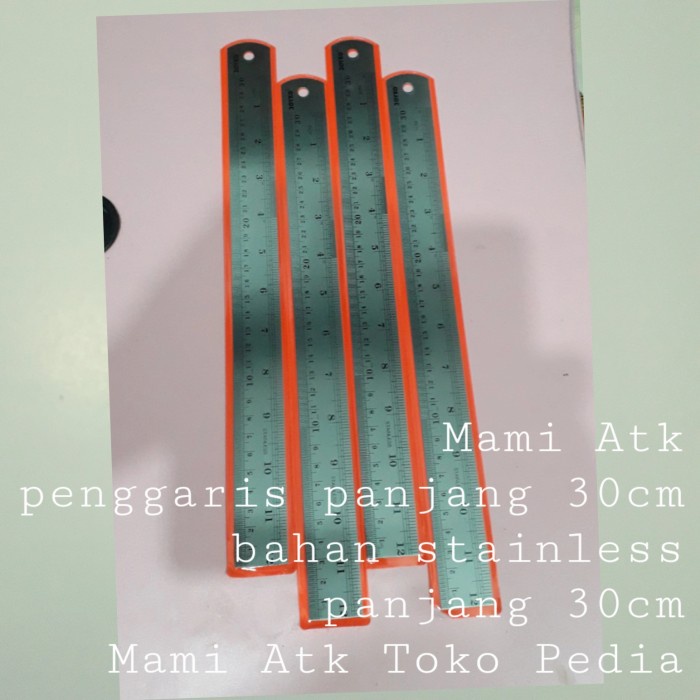 

Menakjubkan Penggaris Besi 30Cm Diskon