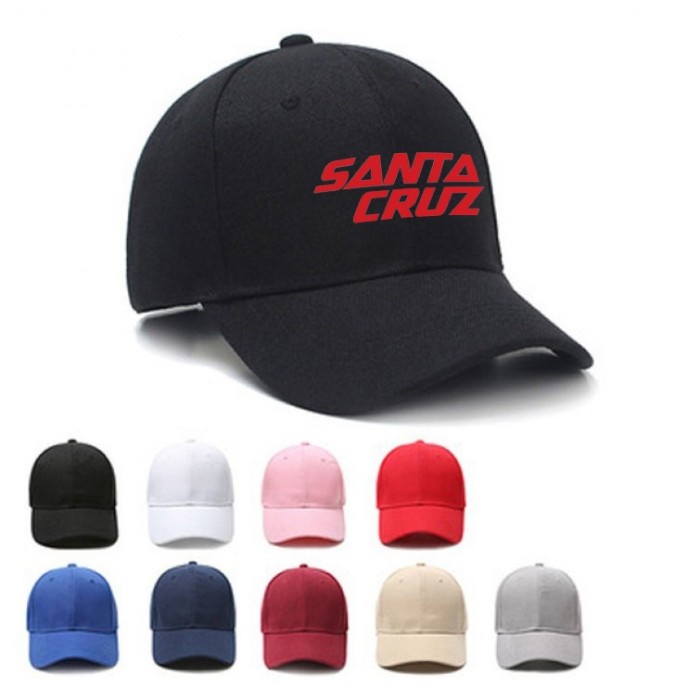 Topi Pria Topi Baseball Santa Cruz - Topi Pria- Peking Box - NK01 - Terlaris(C1D0) Topi Baseball Pri