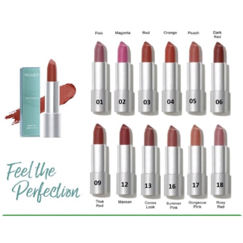 Wardah Exclusive Matte Lipstik