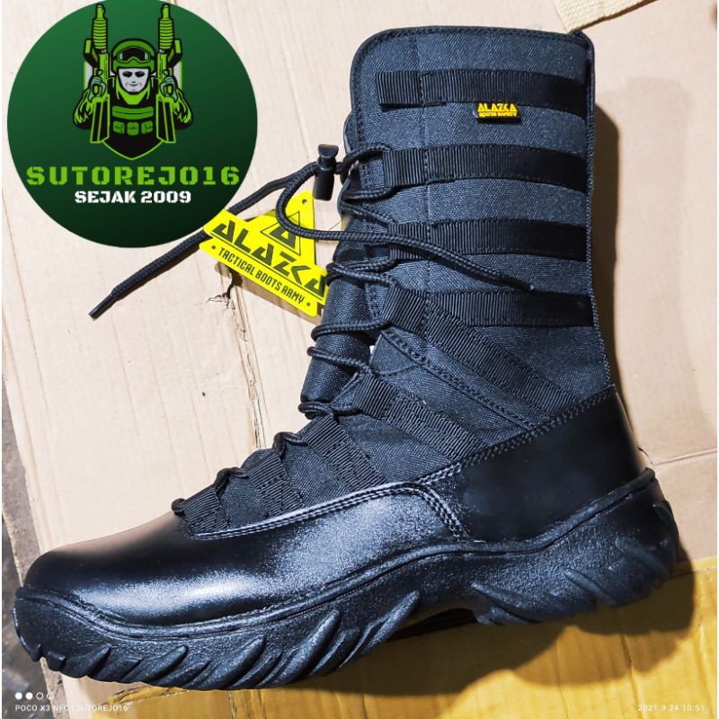 sepatu pdl kanvas ninja tni polri tactical