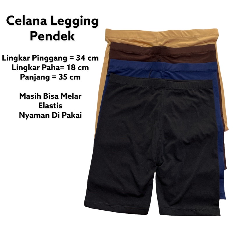 Celana Legging Murah Pendek Elastis