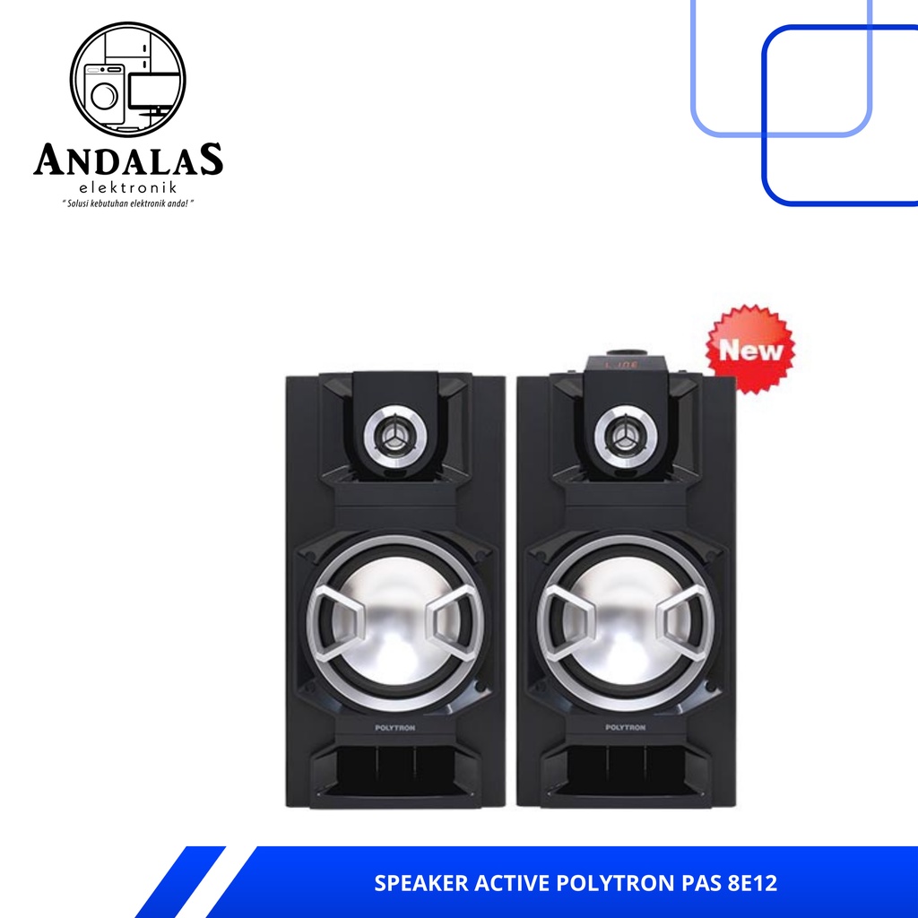 SPEAKER ACTIVE POLYTRON PAS-8E12 / PAS 8E12 / PAS8E12 SPEAKER AKTIF